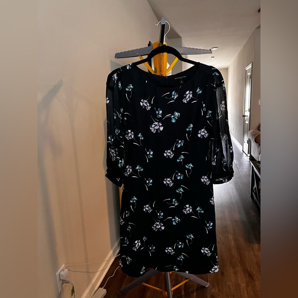 Banana Republic Navy Dress